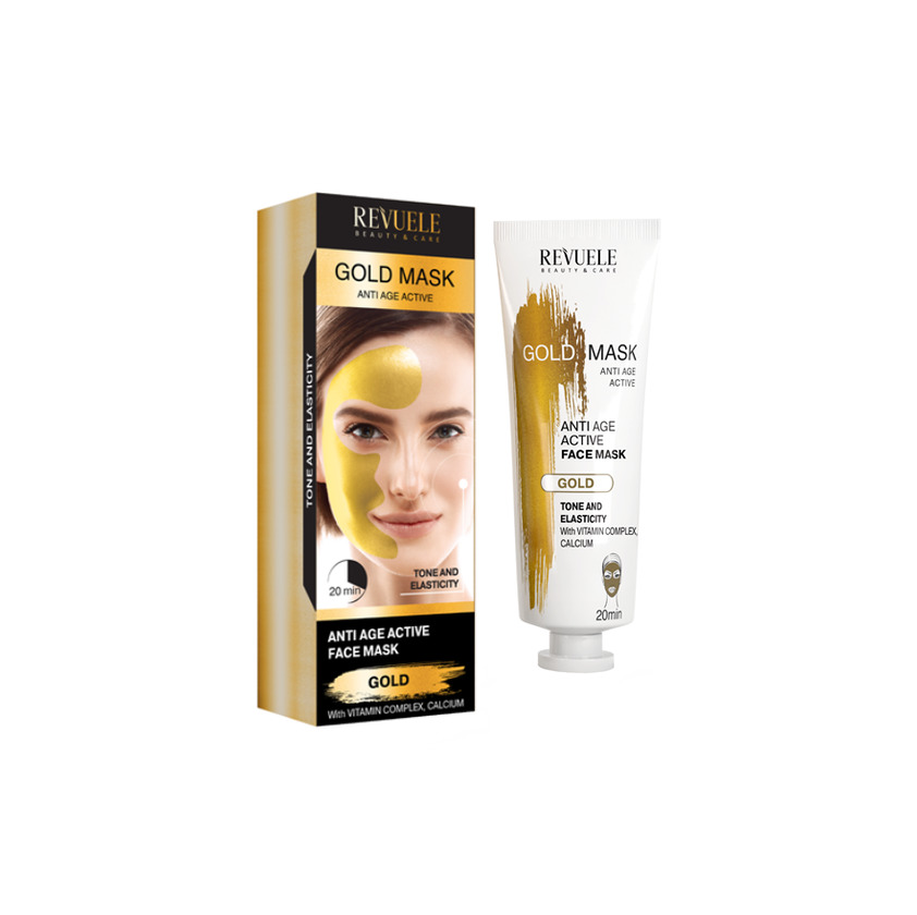 Social REVUELE Gold mask