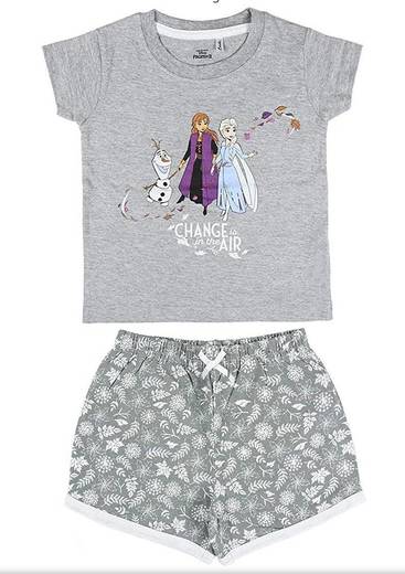 
Cerdá - Pijama Niña Elsa, Anna y Olaf de Disney Frozen 2 - 