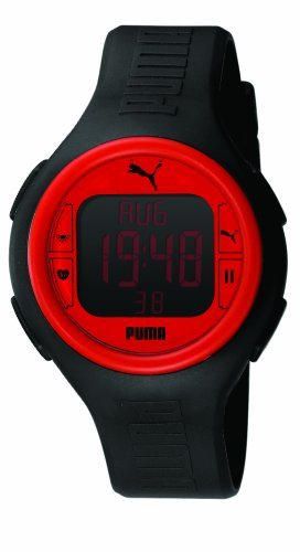Puma PU910541002 - Reloj digital de caballero de cuarzo con correa de