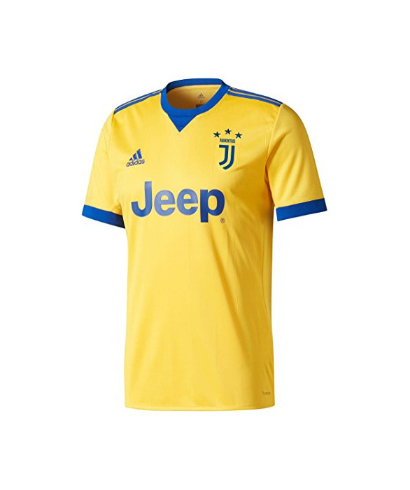 Product adidas JUVE A JSY Camiseta 2ª Equipación Juventus 2017-2018, Hombre, Dorado