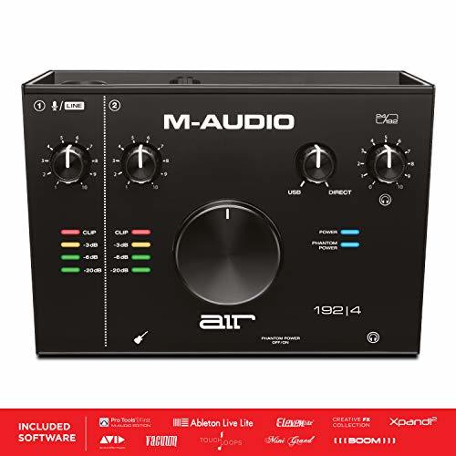 Electrónica M-Audio AIR 192|4 - Interfaz de audio profesional USB y USB-C