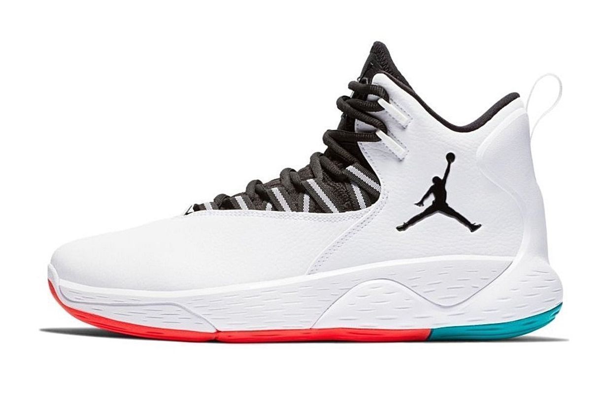 Moda Nike Jordan Super Fly MVP Low Zapatillas de Baloncesto, Hombre, Multicolor