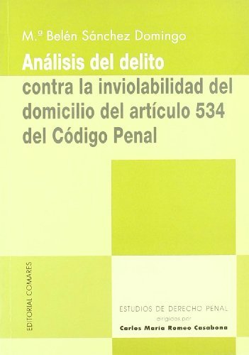 Book ANALISIS DEL DELITO CONTRA LA INVI