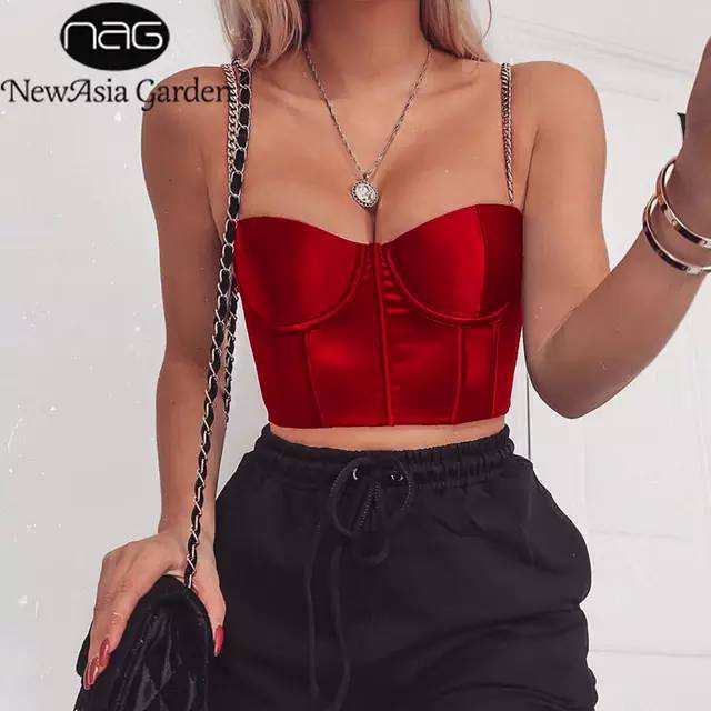 Productos Cropped vermelho