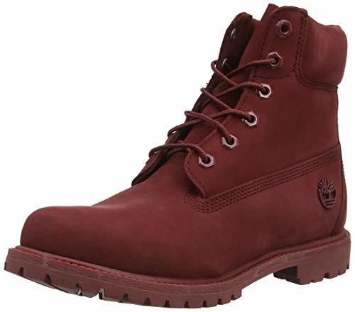 Product Timberland 6 Inch Premium Waterproof, Botas para Mujer, Rojo