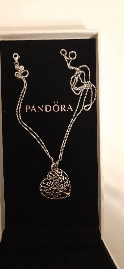 Moda Colar Arvore do  Amor - Pandora