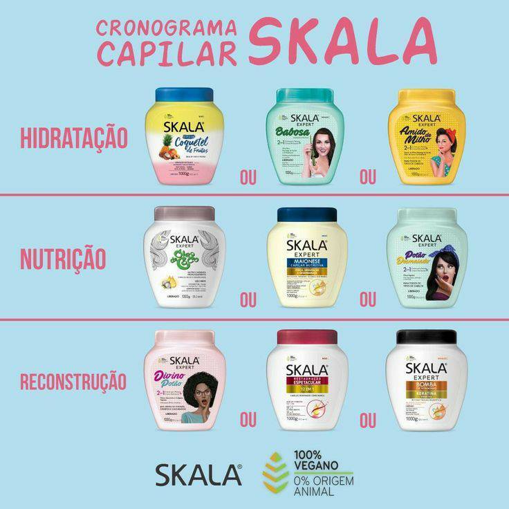 Moda Cronograma Capilar Skala