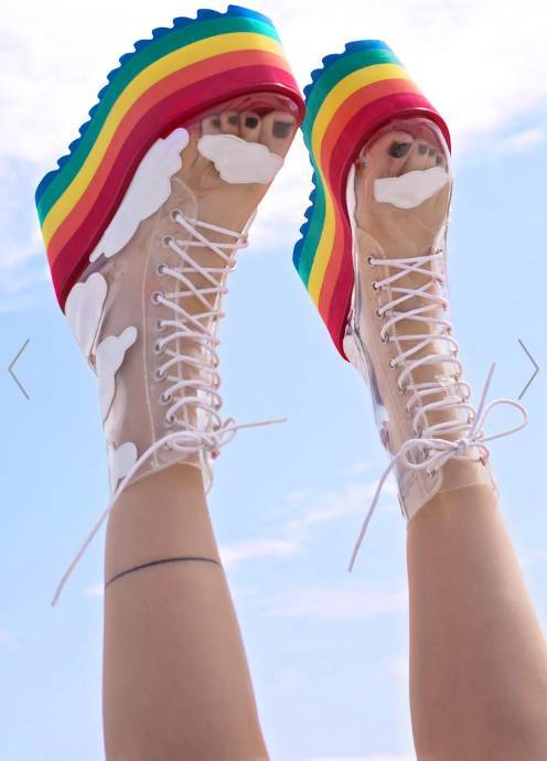 Moda Current Mood Happy Daze Platforms | Dolls Kill