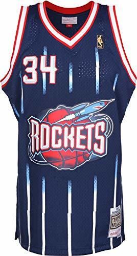 Mitchell & Ness Hakeem Olajuwon 1996-97 Houston Rockets Replica Swingman NBA Jersey