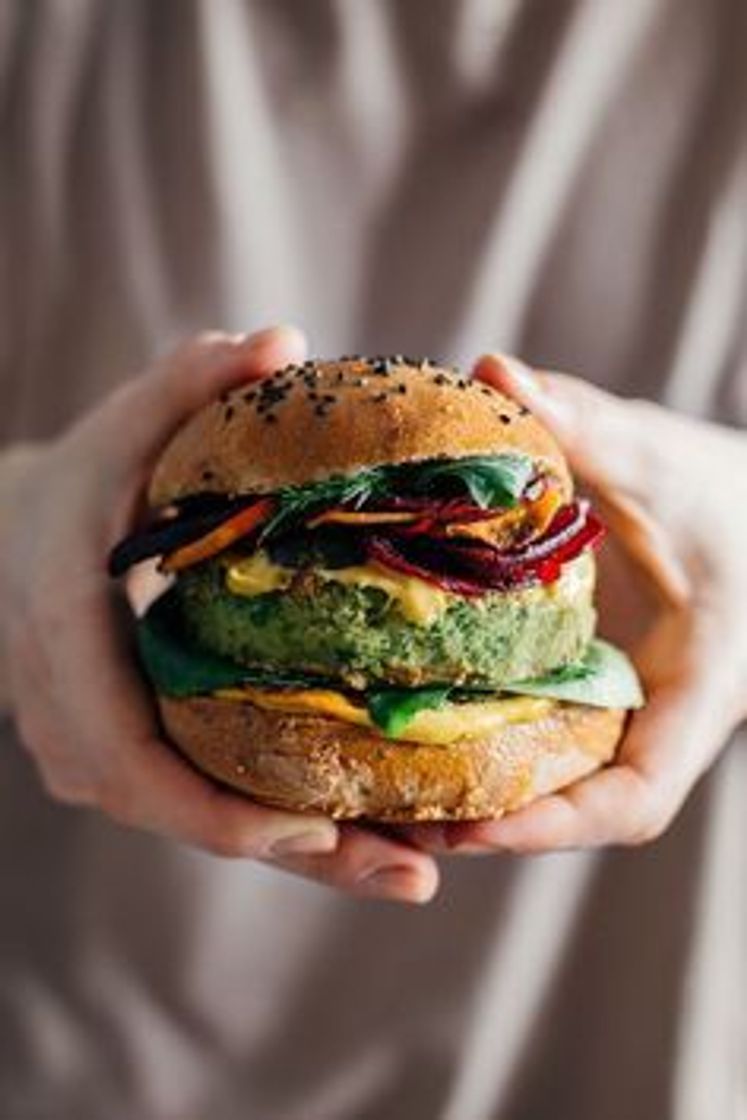 Moda Hamburguer vegano de feijão preto – VEGAN & COLORS