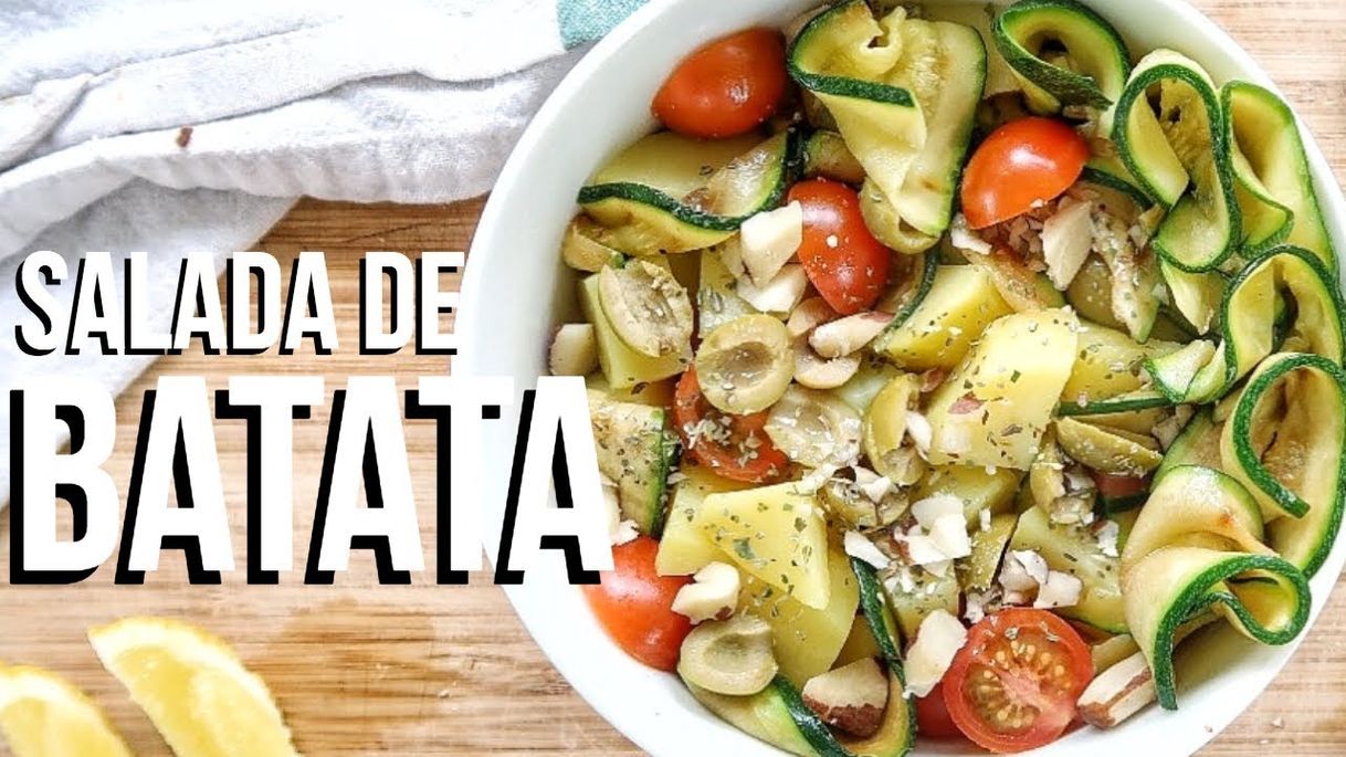 Salada de batata 🥔 nutritiva com maionese vegana. 
