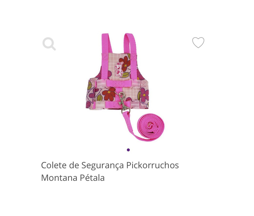 Producto Colete de Segurança Pickorruchos Montana Pétala