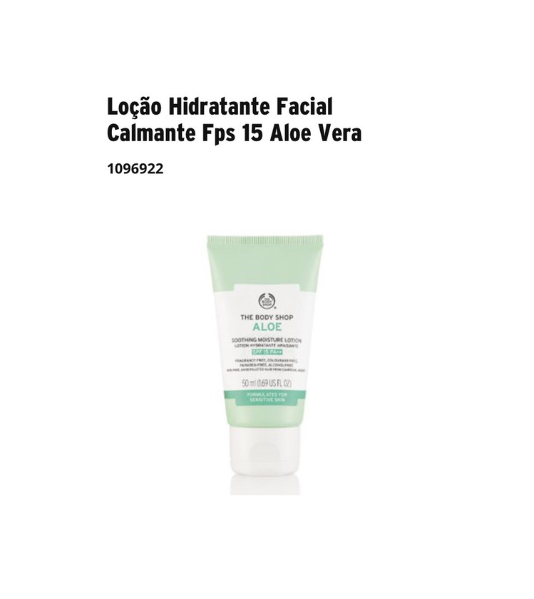 Products The body shop loção hidratante calmante