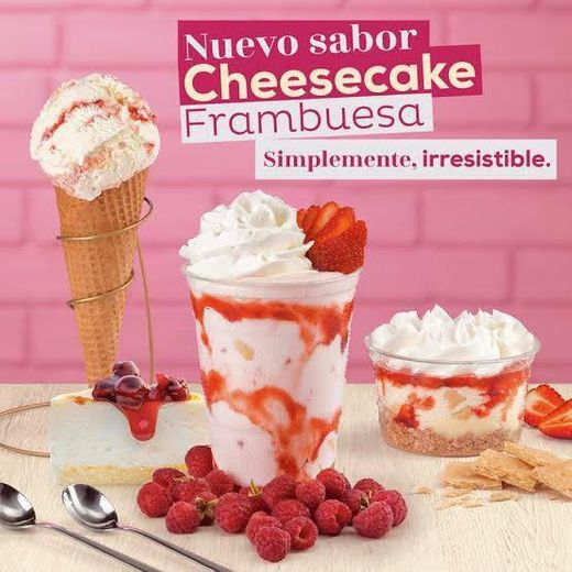 Helado de Frambuesa