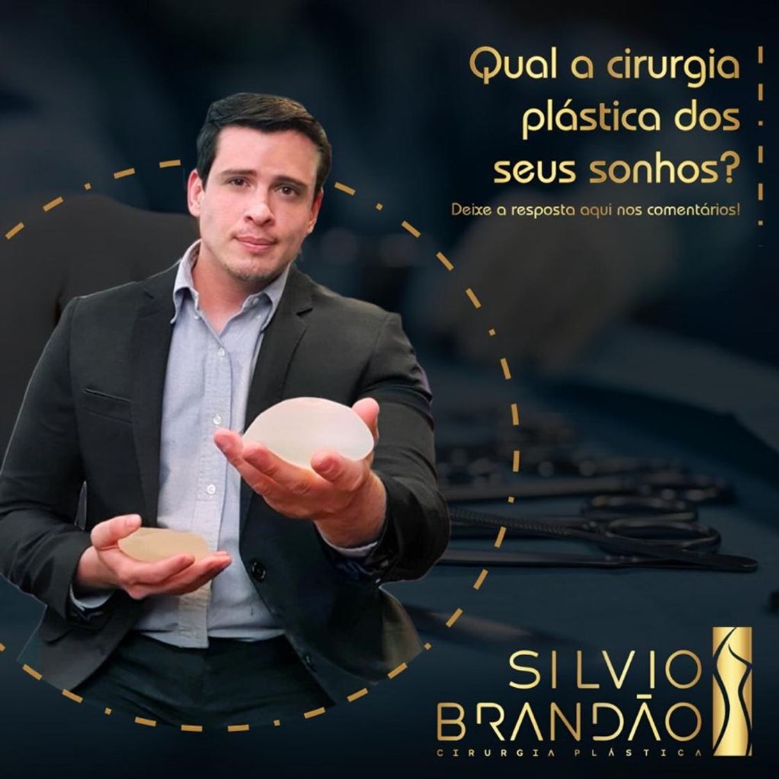 Fashion Post de Instagram do Médico Cirurgião Plástico Dr. Silvio