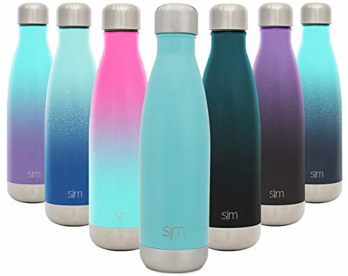 Social Simple Modern Wave 500ml Botella De Agua - Acero Inoxidable 18/8