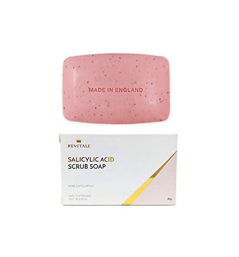 Jabón exfoliante con ácido salicílico poro exfoliante