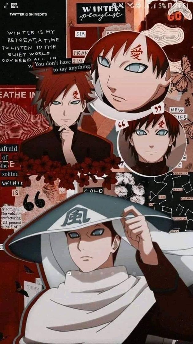 Gaara 🧡💢