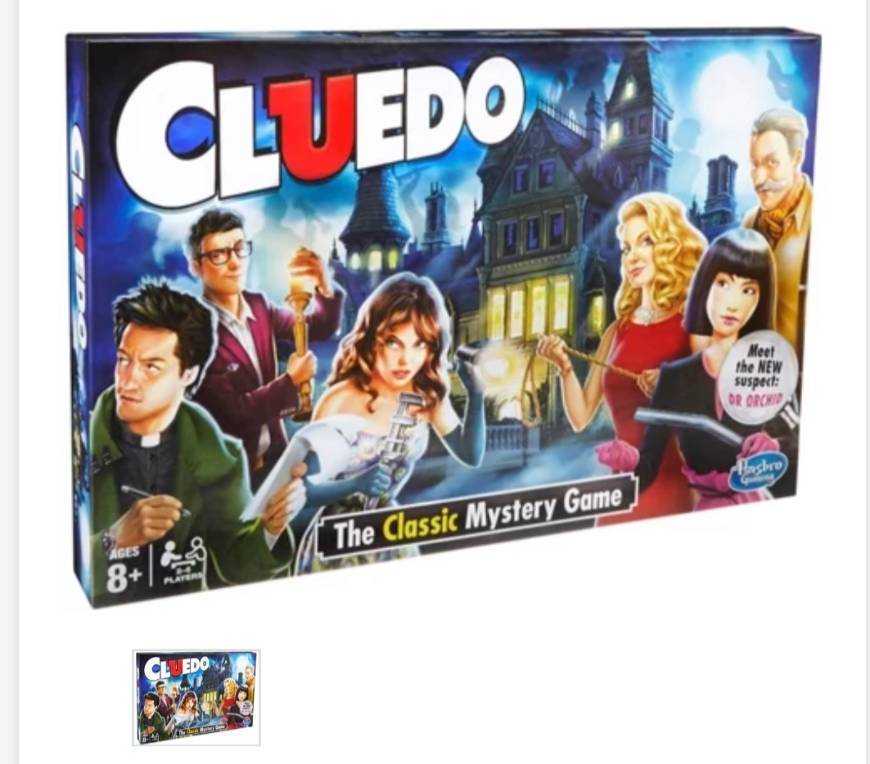 Fashion Cluedo 