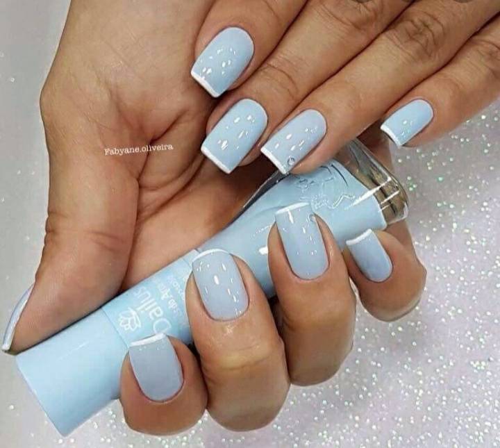 Fashion Unhas Blue 💙