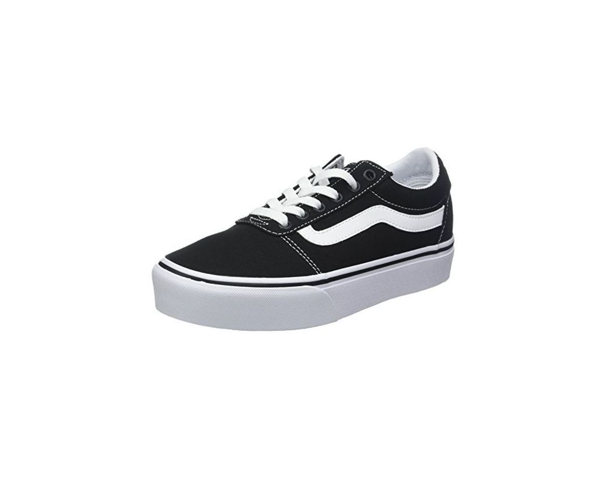 Product Vans Ward Platform Canvas Zapatillas Mujer, Negro