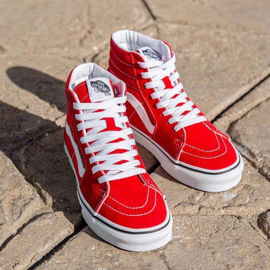 Social Vans red