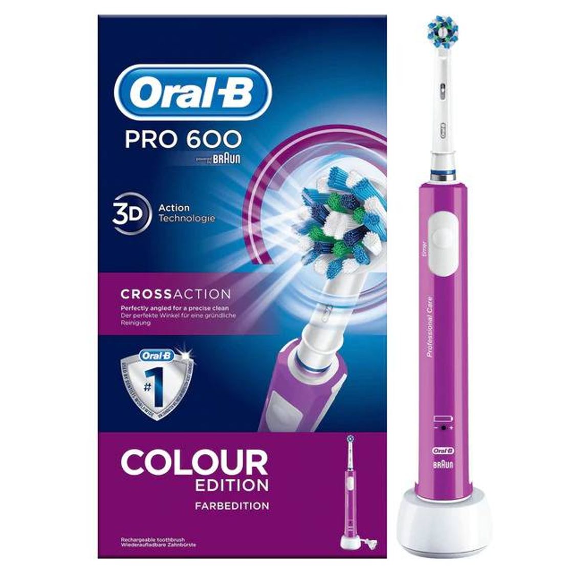 Moda Cepillo de dientes eléctrico Braun Oral-B PRO 600 con cabezal ...