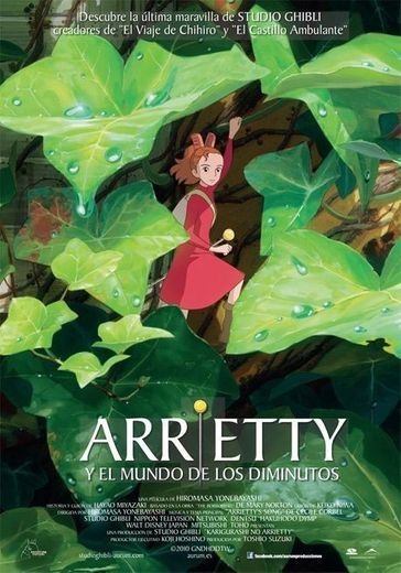 Película Arrietty y el mundo de los diminutos