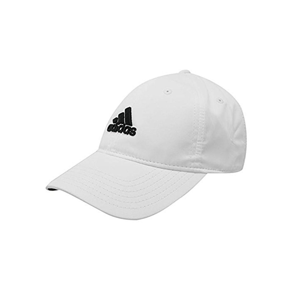 Social adidas Golf Deportes flexible pico gorra Touch y cerrar nuevo Blanco blanco