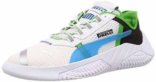 Producto PUMA Replicat X Pirelli Low Boot Sneaker Weiss-Schwarz-Classic Grün, tamaño