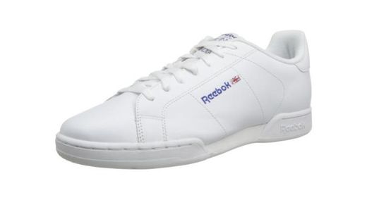 Reebok NPC II, Zapatillas de Cuero para Hombre, Blanco