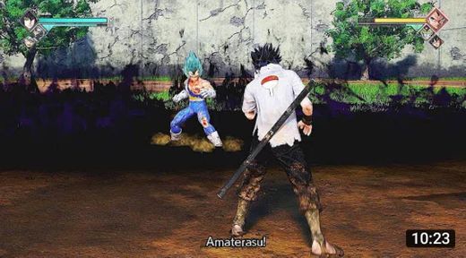 Sasuke vs Vegeta