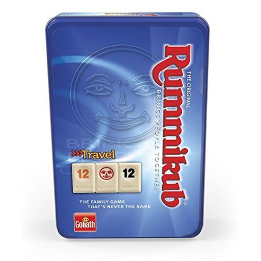 Goliath - Juego Rummikub de Viaje en Caja Metálica