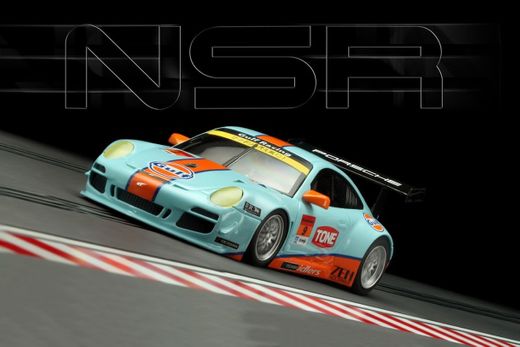 NSR Porche 997 Gulf Edition