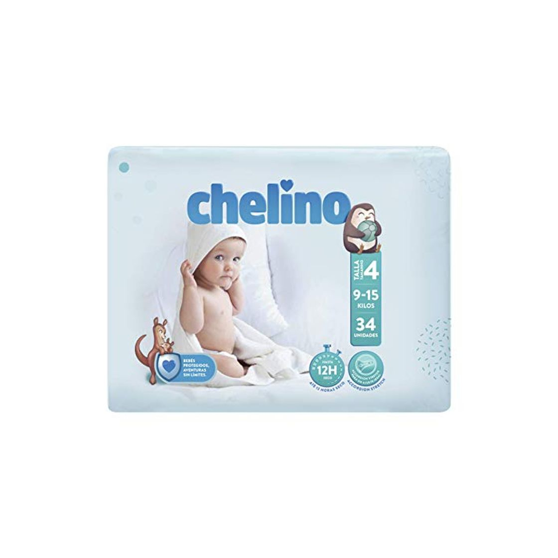 Product Chelino Fashion & Love - Pañales para bebés con un peso comprendido