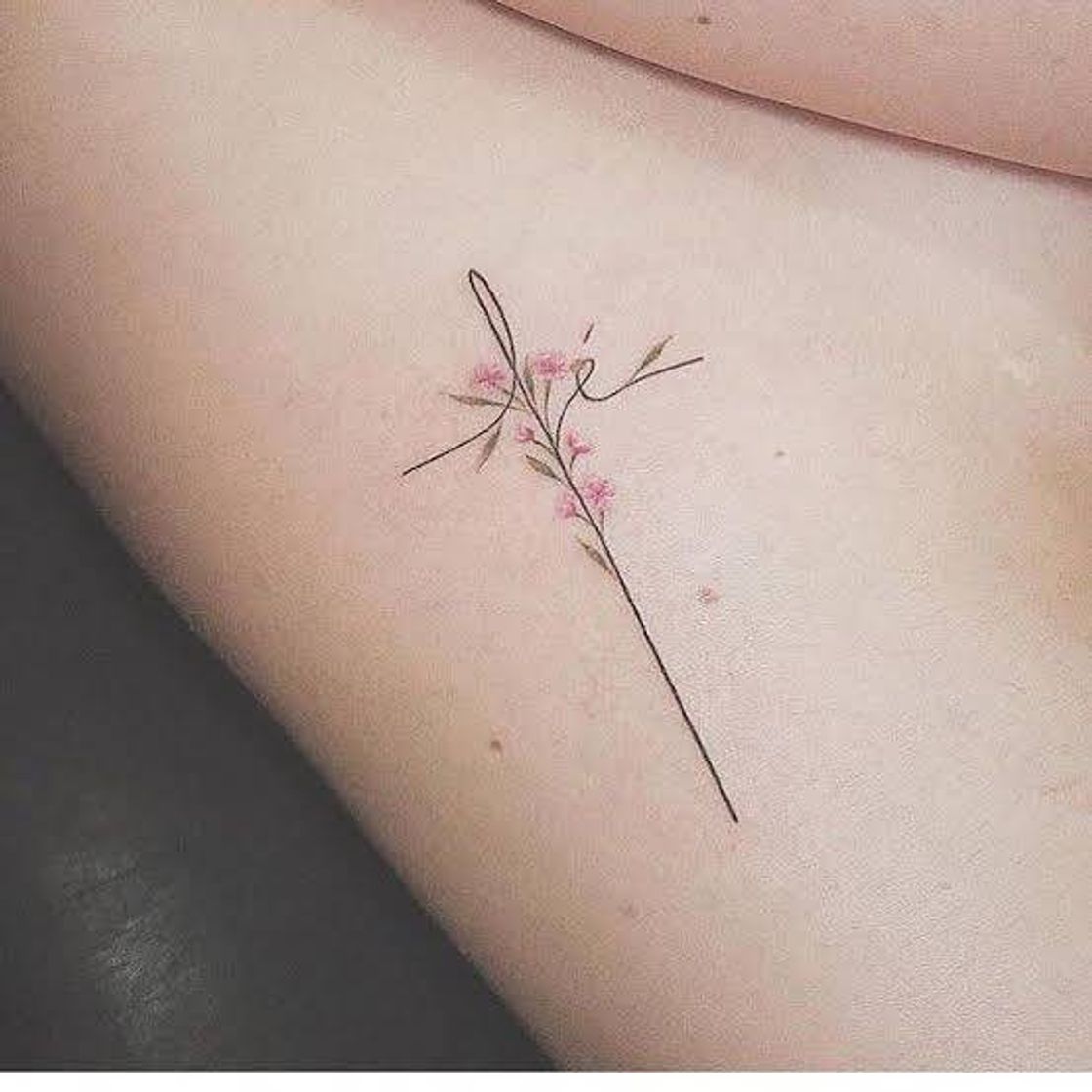 Fashion Tatuagem de fé delicada 