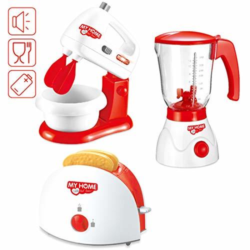 Producto deAO Conjunto de Utensilios Electrodomésticos de Cocina Infantil Accesorios para Cocina de