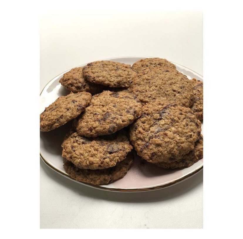 Moda Receta de cookies de avena y chocolate🍪 