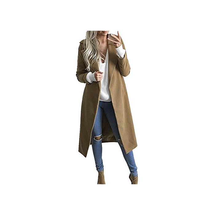 Producto Overdose Chaqueta De Invierno para Mujer Casual Outwear Parka Cardigan Slim Coat