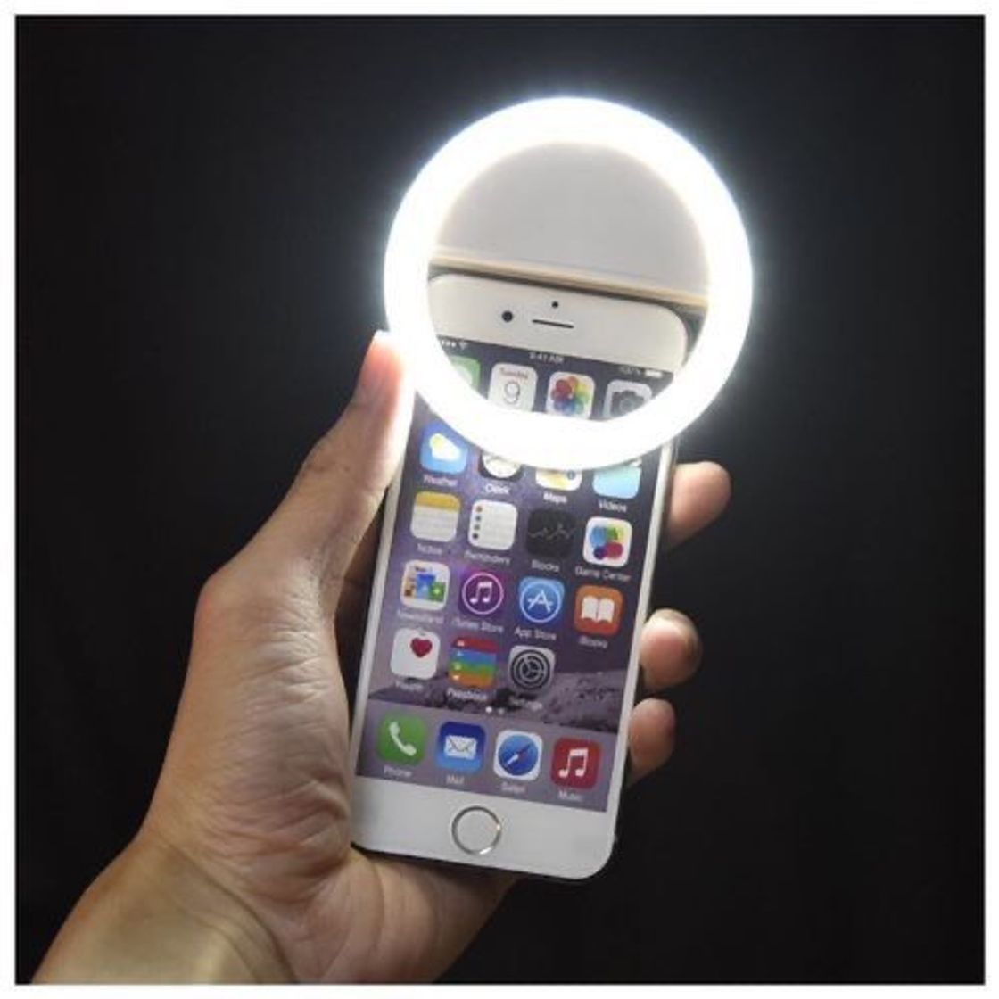 Fashion Selfie Ring Light: Luz De Selfie Para O Celular