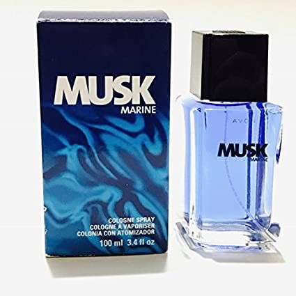 Producto 4 x Avon Musk Marine Eau de Toilette Para Hombre 75 ml