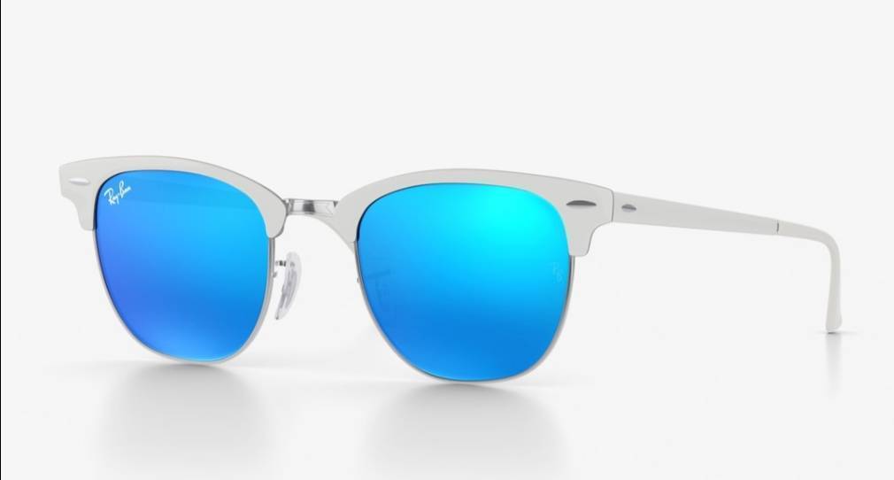 Social Ray ban clubmaster metal personalizado