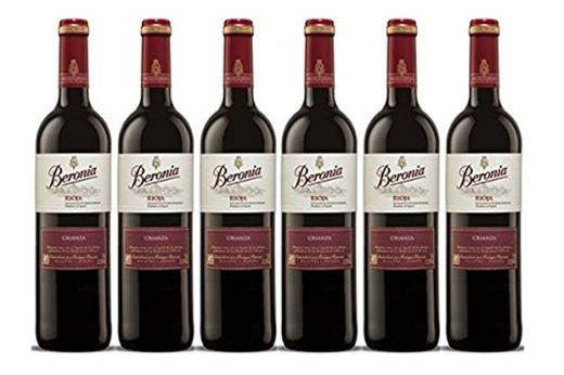 Beronia Crianza Vino D.O.Ca. Rioja - 6 Botellas de 750 ml -