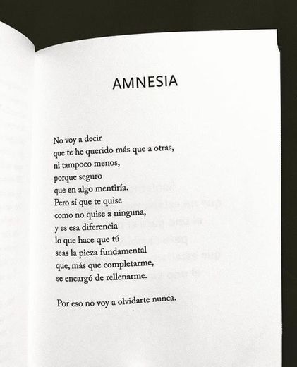 Amnesia