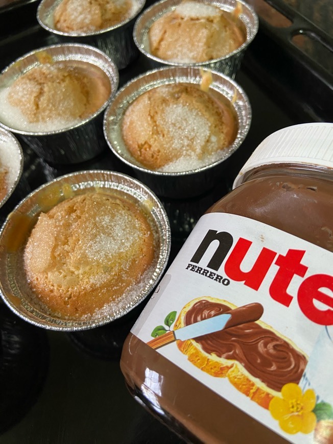 Social Magdalenas con Nutella