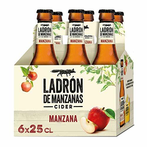 Social Ladrón de Manzanas Cider - Pack de 6 Botellas x 250 ml