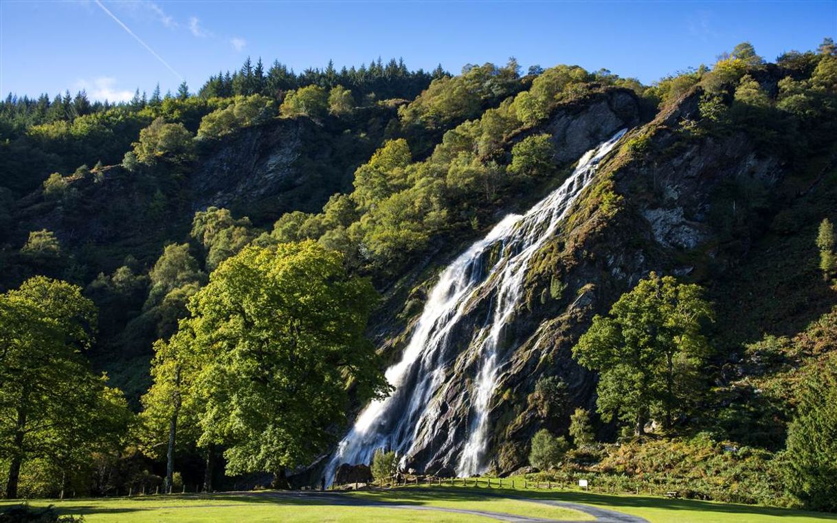 Lugar Powerscourt Waterfall