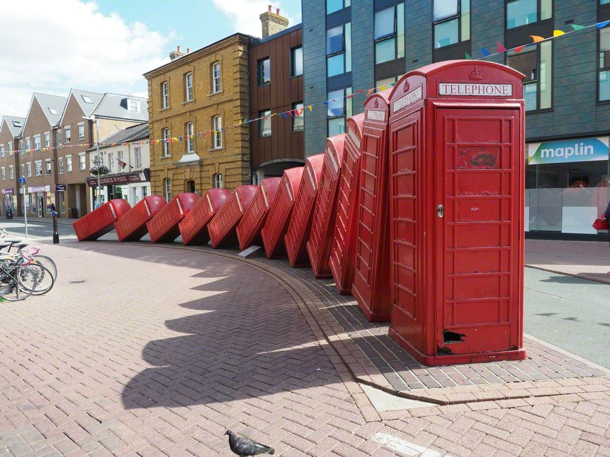 Places David Mach Sculpture "Out of Order"