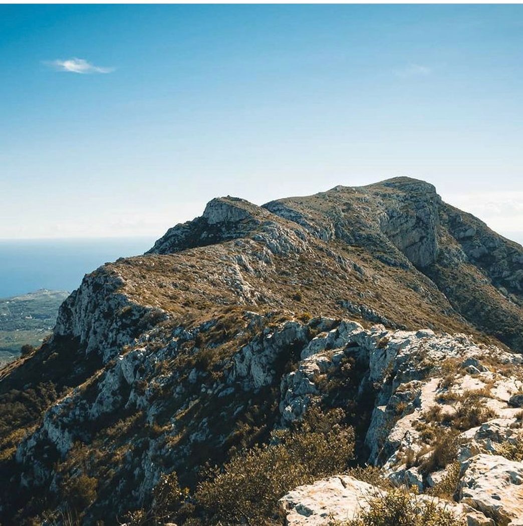 Lugar Cima del Montgó