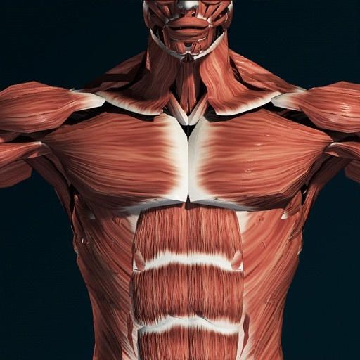 Muscular System 3D (anatomy)